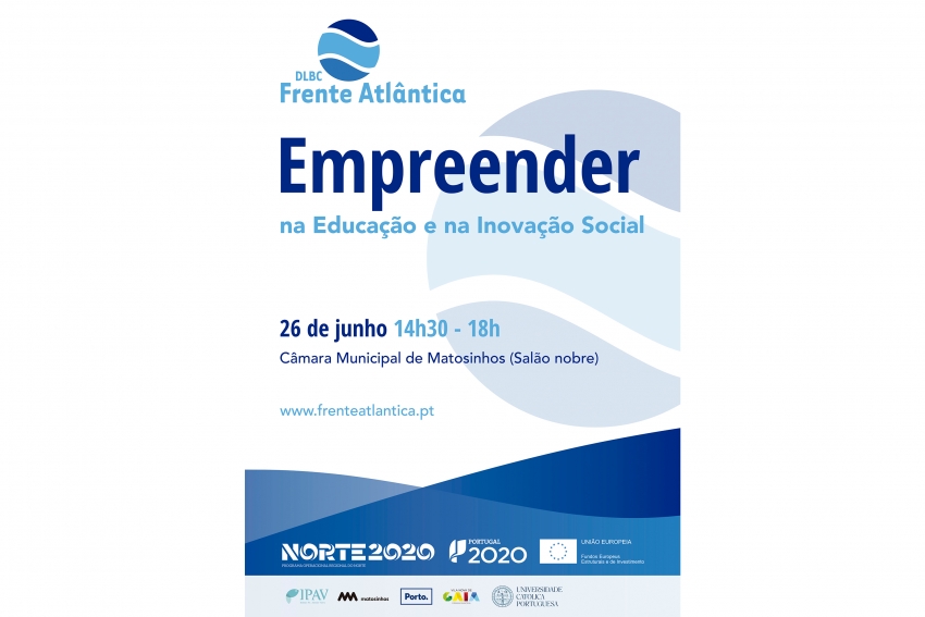 CONFERÊNCIA &quot;EMPREENDER NA EDUCAÇÃO E NA INOVAÇÃO SOCIAL&quot;